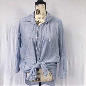 Pin Stripe Tie Top or Dress